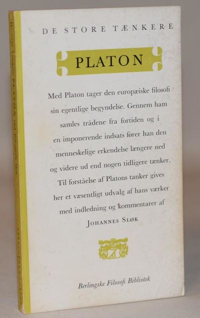 De store Tænkere: Platon.