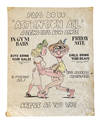 Manuscript Poster for a Fais Do-Do Dance, Featuring the Bob Roberts Orchestra