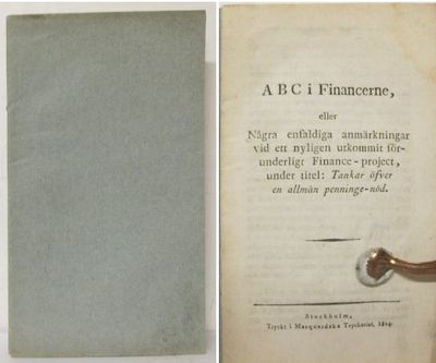 ABC i financerne, eller : Några enfaldiga…