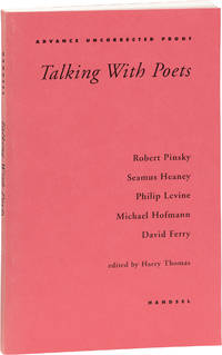 cover of Talking With Poets (Uncorrected Proof)
