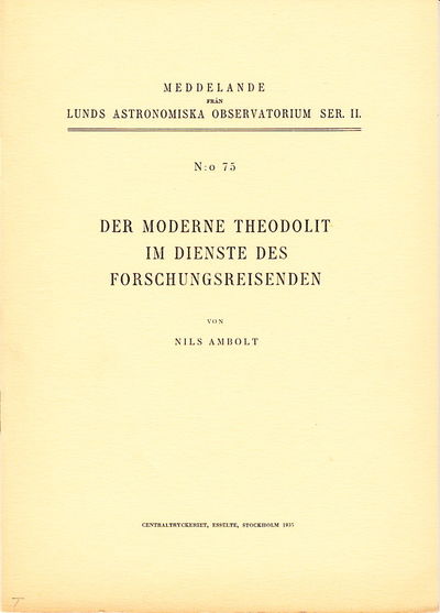 Der moderne Theodolit im Dienste des…