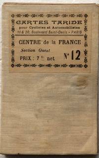 image of Carte Routiere pour Automobilistes & Cyclistes - Centre de La France, Section Ouest, No.12