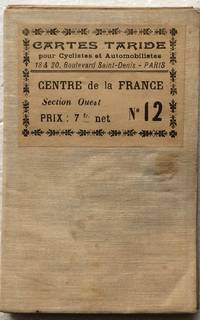 Carte Routiere pour Automobilistes & Cyclistes - Centre de La France, Section Ouest, No.12