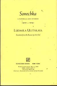 cover of Sonechka: A Novella and Stories