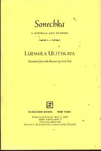 Sonechka: A Novella and Stories by Ulitskaya, Ludmila - 2005