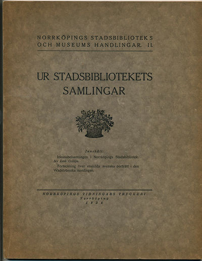 Ur stadsbibliotekets och museets samlingar. II.