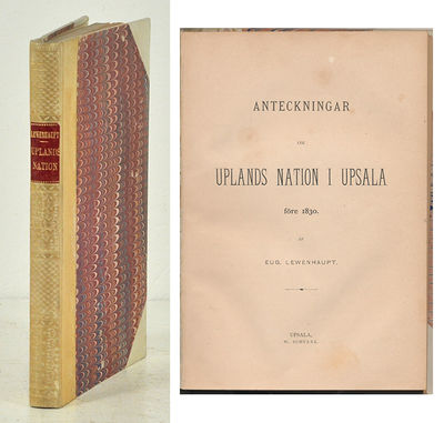 Anteckningar om Uplands nation i Upsala före 1830.