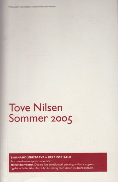 Sommer 2005. Roman.