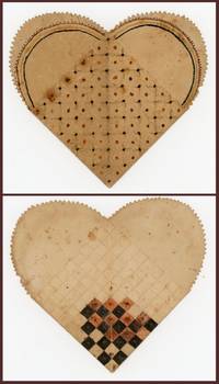 Hand painted Paper Woven Heart Friendship Pocket