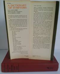 A dictionary of Symptoms