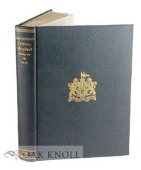 SEVENTEENTH CENTURY MARYLAND, A BIBLIOGRAPHY. With an Introduction by Lawrence C. Wroth