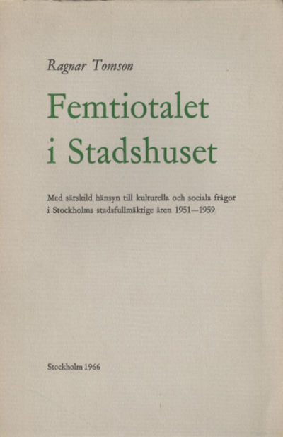 FEMTIOTALET I STADSHUSET.