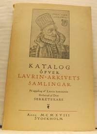 Katalog öfver Laurin-arkivets samlingar. På…