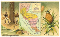 Central America.  Arbuckle Bros. Coffee Co. trade card: map and vignette illustrations. by CENTRAL AMERICA) -  1889.