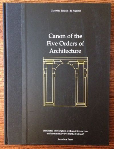 Canon of the Five Orders of Architecture