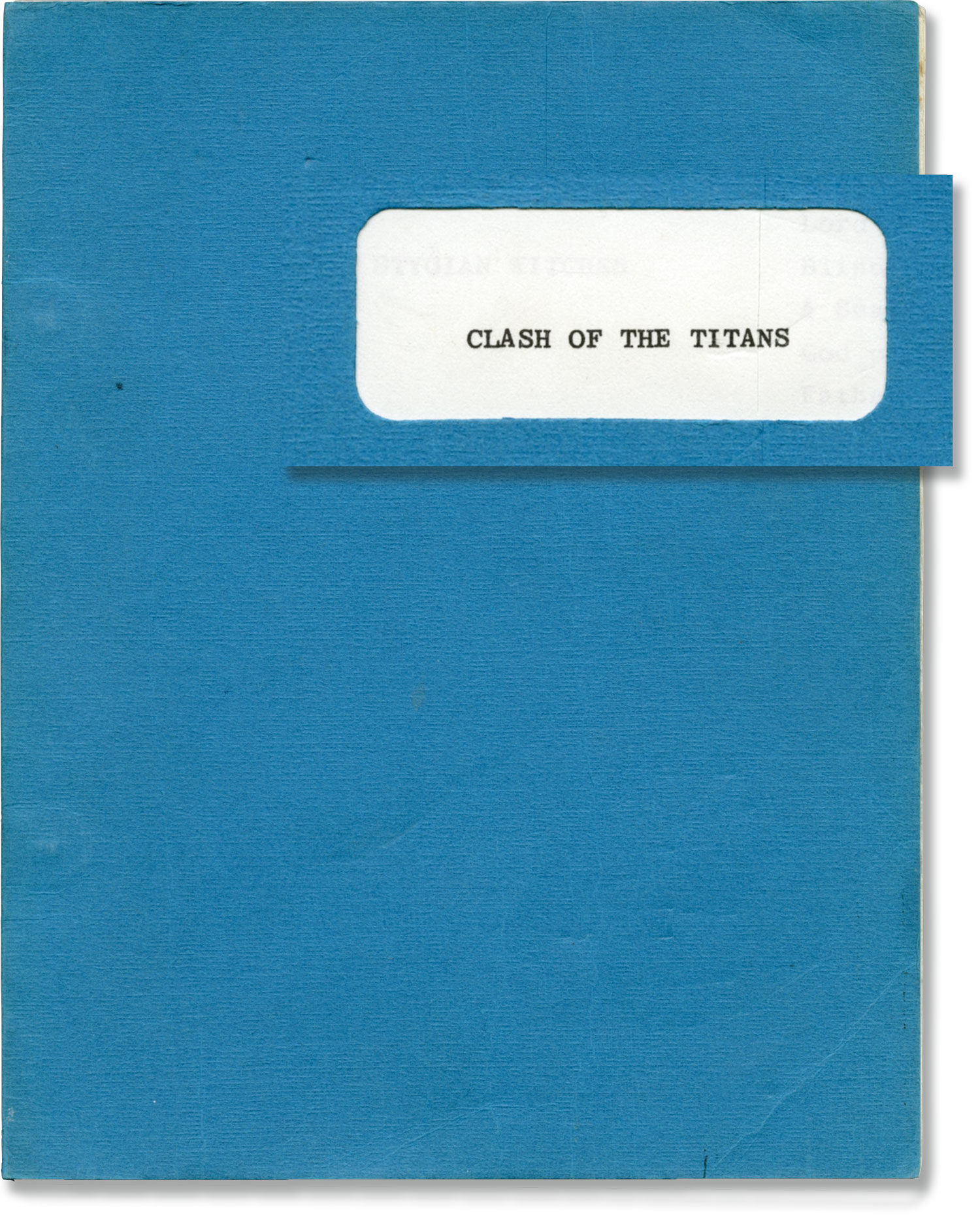 CLASH OF THE TITANS, 1981 directed by DESMOND DAVIS Neil McCarthy