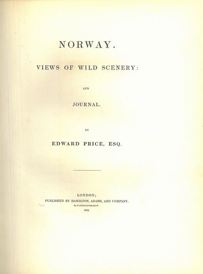 Norway. Views of wild scenery : and journal. (photo 2)