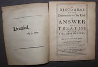 image of A DISCOURSE OF THE COMMUNION IN ONE KIND: IN ANSWER TO A TREATISE OF THE BISHOP OF MEAUX'S, OF COMMUNION UNDER BOTH SPECIES