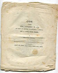 Ode öfver den 1 november år 1778 då den af kongl.…