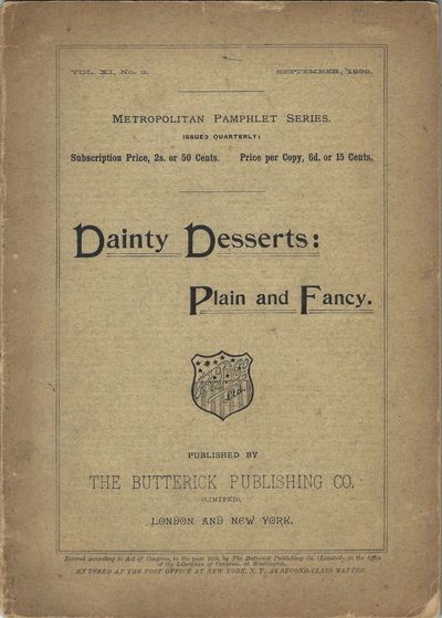 Dainty Desserts: Plain and Fancy