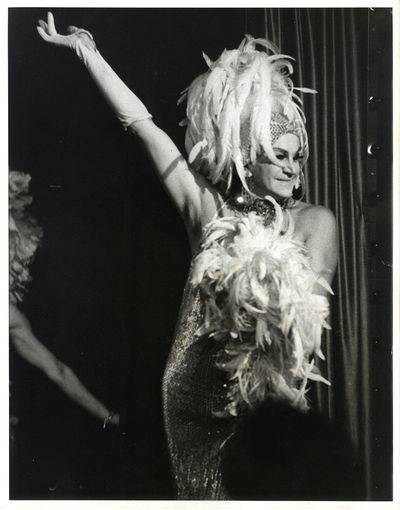 DRAG PERFORMERS in PUERTO RICO (ca. 1970s) Set of 7 oversized photos by Kenn Duncan