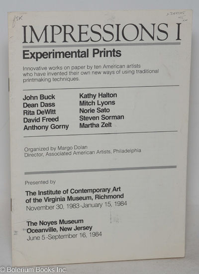 Impressions I. Experimental Prints