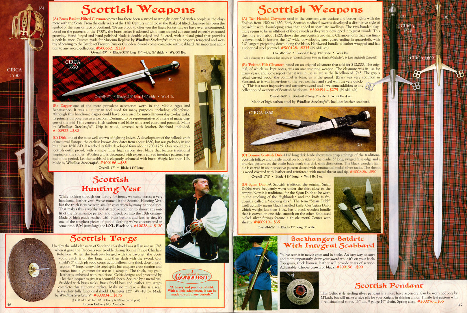 Museum Replicas Limited Catalog 81. Historical Swords, Knives, Armor