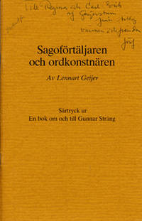 Sagoförtäljaren och ordkonstnären.