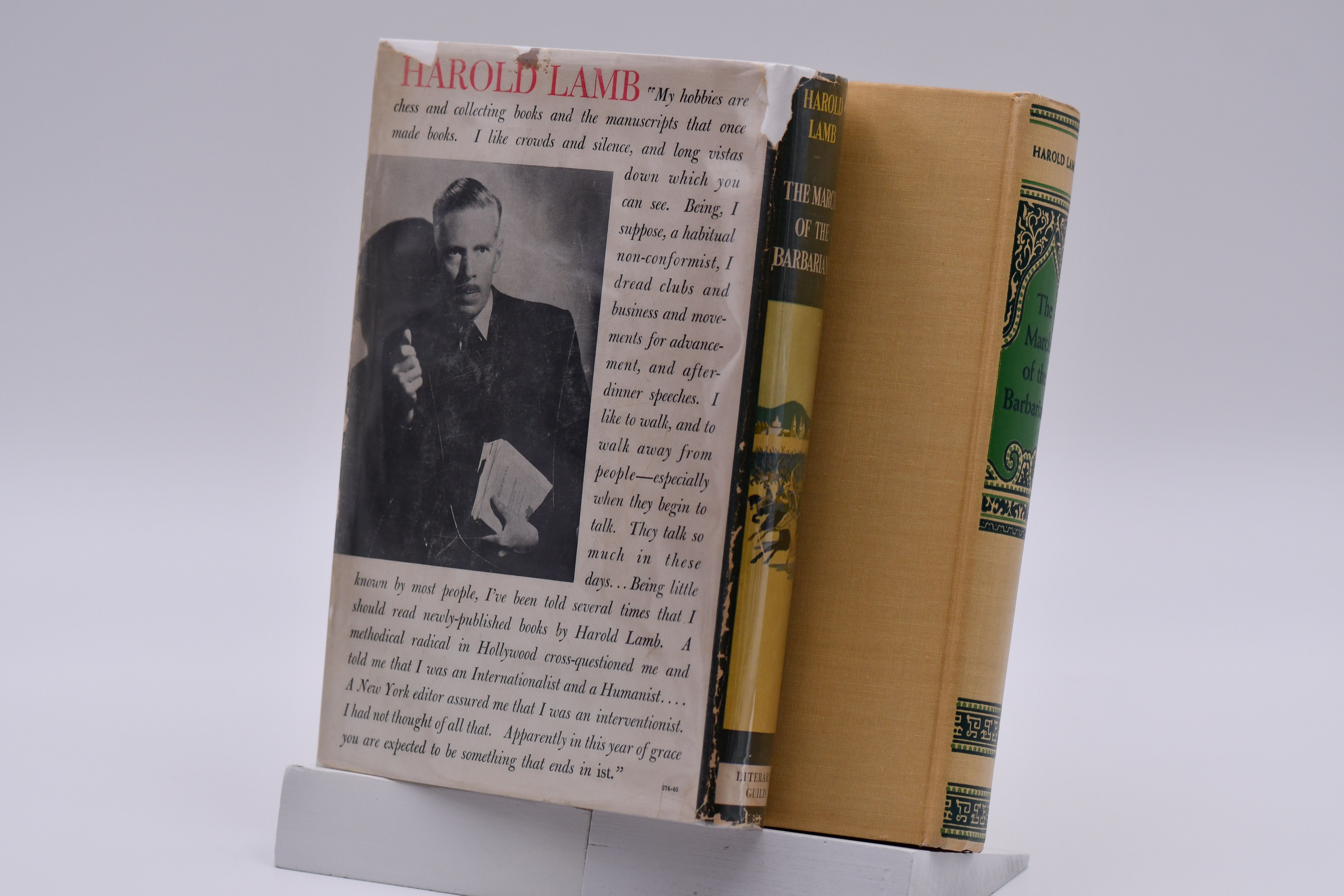 The March of the Barbarians by Harold Lamb | Hardbound | 1940  display picture 1