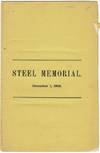 Steel memorial. December 1, 1865