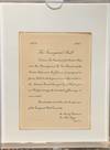 JOHN F. KENNEDY INAUGURAL BALL INVITATION
