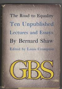 image of The Road to Equality; Ten Unpublished Lectures and Essays, 1884-1918