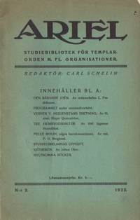 Ariel N:r 2. Studiebibliotek för Templarorden m.…