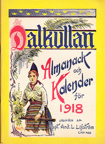 Dalkullan. Almanack och kalender för 1918. Med…