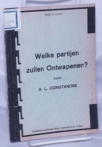 Welke partijen zullen ontwapenen