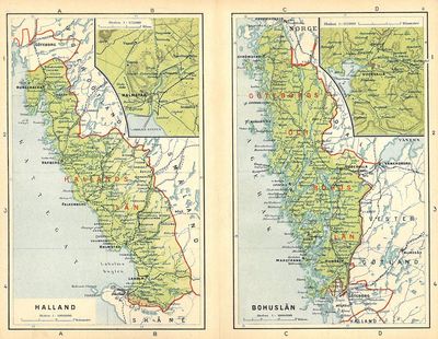 Cohrs’ atlas öfver Sverige. Fullständig reskarta…