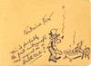 Original Toonerville Trolley Drawing of Skipper Signed