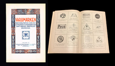 Varumärkesbok. [Omslagstitel:] Varumärken inom…