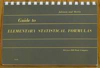 cover of Guide to Elementary Statistical Formulas