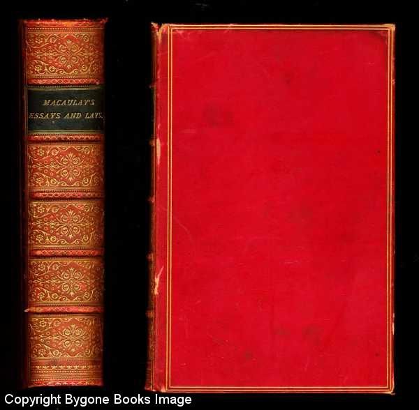 Essays and lays of ancient rome