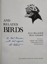 Curassows and Related Birds (Signed by illustrator)