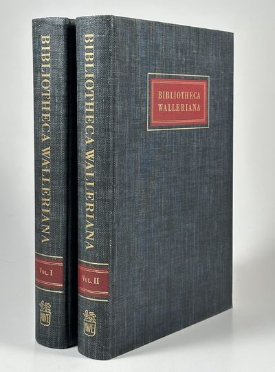 Bibliotheca Walleriana. The Books Illustrating…