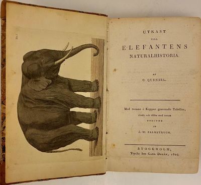 Svensk zoologi, utgifven af J.W. Palmstruch. Med text börjad af C. Quensel. Och fortsatt af O. Swartz. (photo 2)
