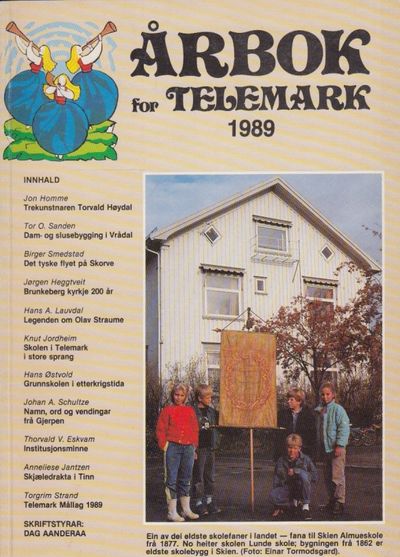 Årbok for Telemark 1989. Skriftstyrar: Dag…