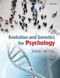 Evolution & genetics for psychology