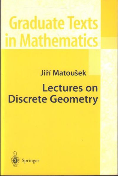 Lectures on Discrete Geometry.