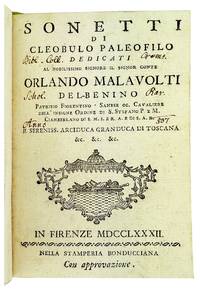 Sonetti di Cleobulo Paleofilo