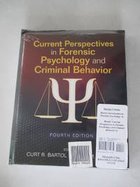 BUNDLE: Bartol: Introduction to Forensic Psychology 4e + Bartol: Current Perspectives in Forensic...
