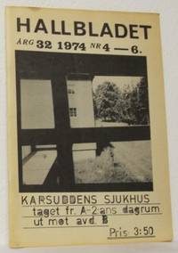 Hallbladet årg. 32. 1974. Nr 4-6.