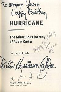 HURRICANE: THE MIRACULOUS JURNEY OF RUBIN CARTER by Hirsch, James S - 2000